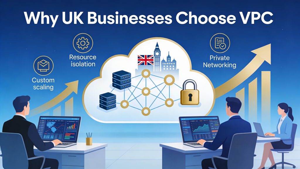 Why UK Businesses Choose VPC Over Shared Hosting and Standard VPS